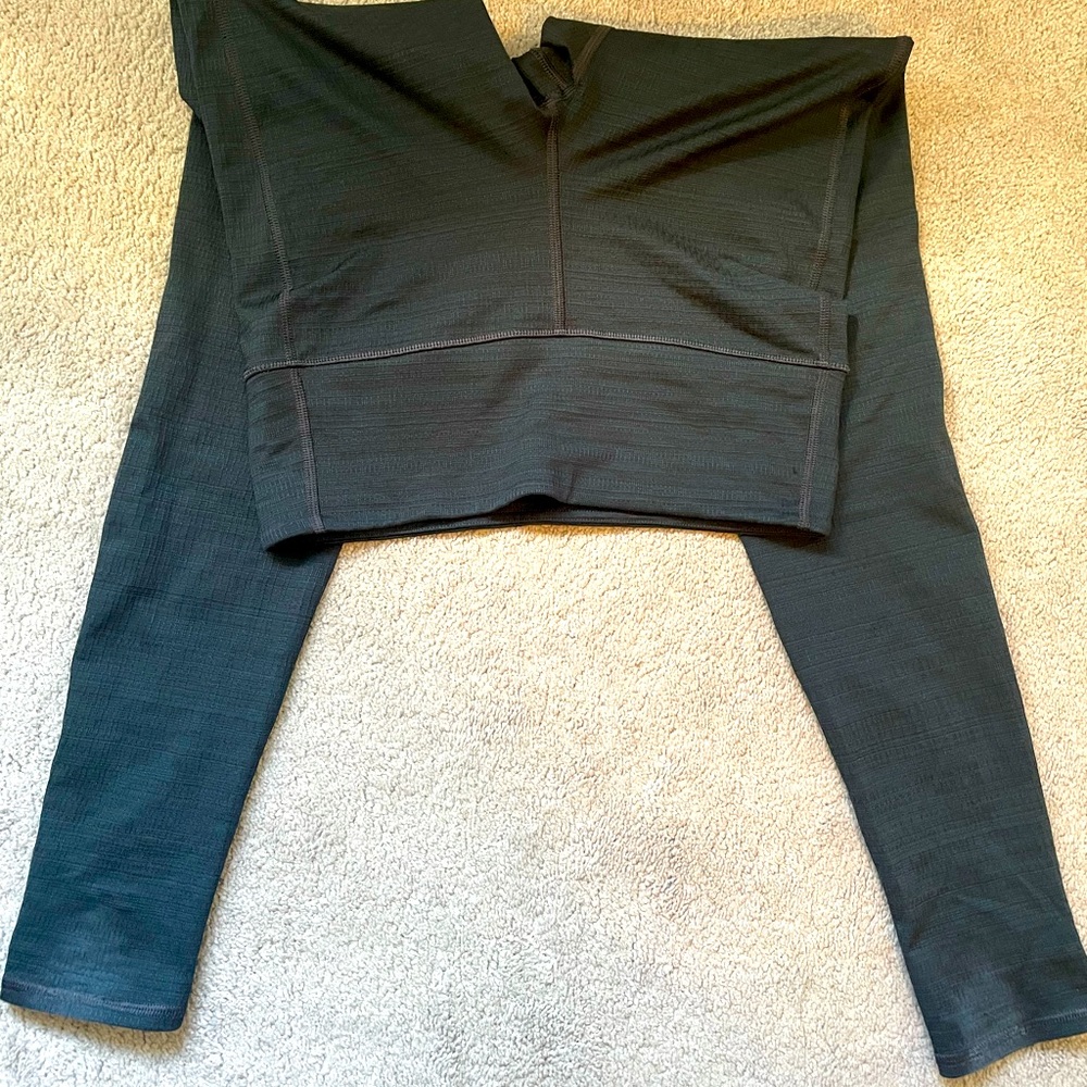 Athleta Hunter green leggings